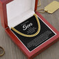 To My Amazing Son | You Are My Greatest Gift, A Priceless Blessing In My Life - Cuban Link Chain