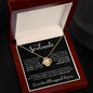 To My Soulmate | I Love You, Always & Forever - Love Knot Necklace