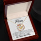 To My Strong Mom | I Love You, Always & Forever - Love Knot Necklace