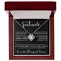 To My Soulmate | I Love You, Always & Forever - Love Knot Necklace