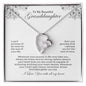 To My Beautiful Granddaughter | I Love You With all My Heart - Forever Love Necklace