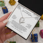 To My Beautiful Granddaughter | I Love You With all My Heart - Forever Love Necklace